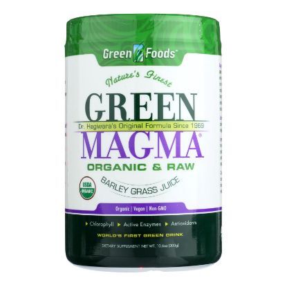 Green Foods Dr Hagiwara Green Magma Barley Grass Juice Powder - 10.6 oz