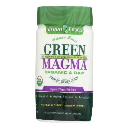 Green Foods Dr Hagiwara Green Magma Barley Grass Juice Powder - 2.8 oz