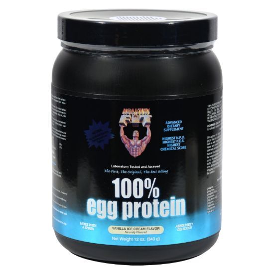 Healthy 'N Fit Nutritionals 100% Egg Protein Vanilla Ice Cream - 12 oz