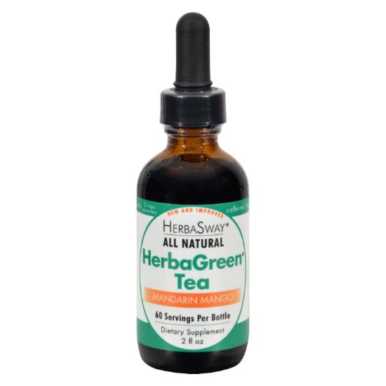 Herbasway Laboratories HerbaGreen Tea Mandarin Mango - 2 fl oz