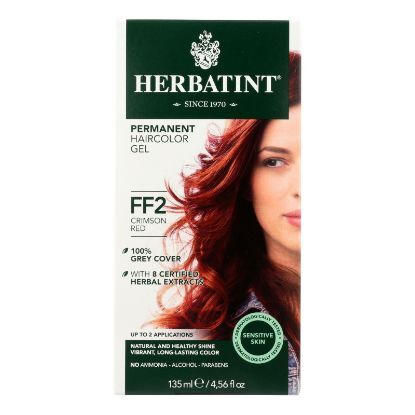 Herbatint Haircolor Kit Flash Fashion Crimson Red FF2 - 1 Kit