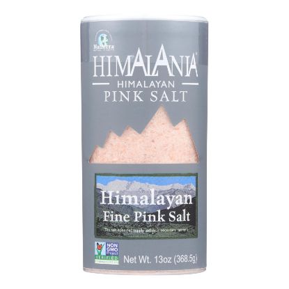 Himalania Fine Grain Himalayan Pink Salt Shaker - Case of 6 - 13 oz.