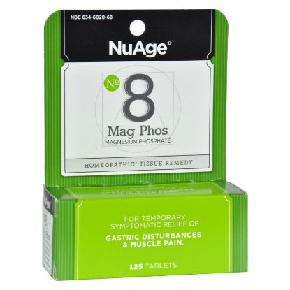Hyland's NuAge Labs Number 8 Magnesium Phosphate - 125 Tablets