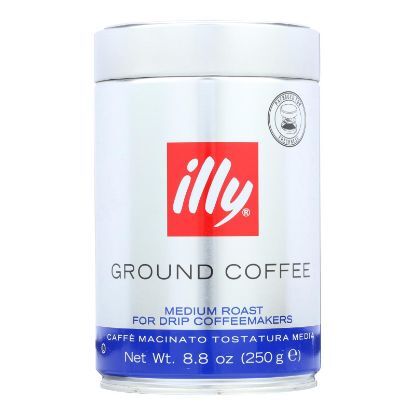 Illy Caffe Coffee Coffee - Drip - Ground - Medium Roast - 8.8 oz - case of 6