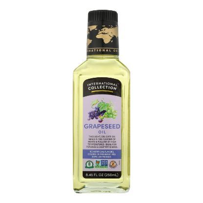 International Collection Grapeseed Oil - Case of 6 - 8.45 Fl oz.