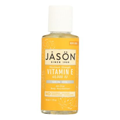 Jason Vitamin E Pure Natural Skin Oil Maximum Strength - 45000 IU - 2 fl oz