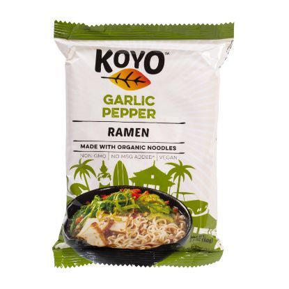 Koyo Ramen - Garlic Pepper - Case of 12 - 2.1 oz.