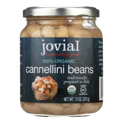 Jovial - 100 Percent Organic Cannellini Beans - Case of 6 - 13 oz.