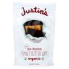 Justin's Nut Butter Peanut Butter Cups - Organic - Dark Chocolate - Mini - Case of 6 - 4.7 oz.