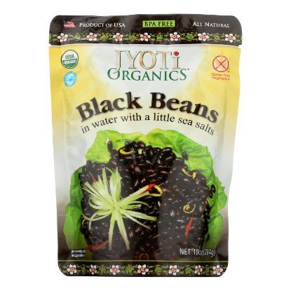 Jyoti Cuisine India Black Beans - Case of 6 - 10 oz.