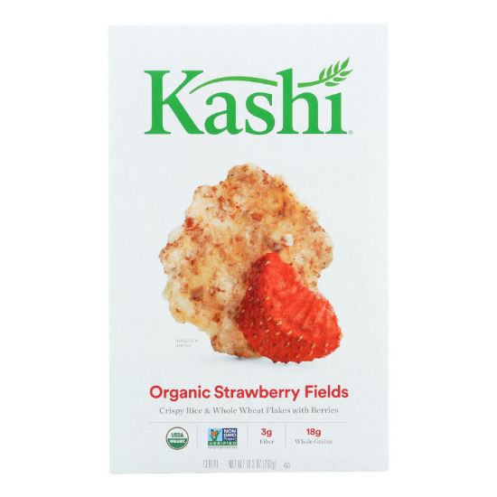 Kashi Cereal - Organic - Rice and Wheat - Organic Promise - Strawberry Fields - 10.3 oz - case of 12
