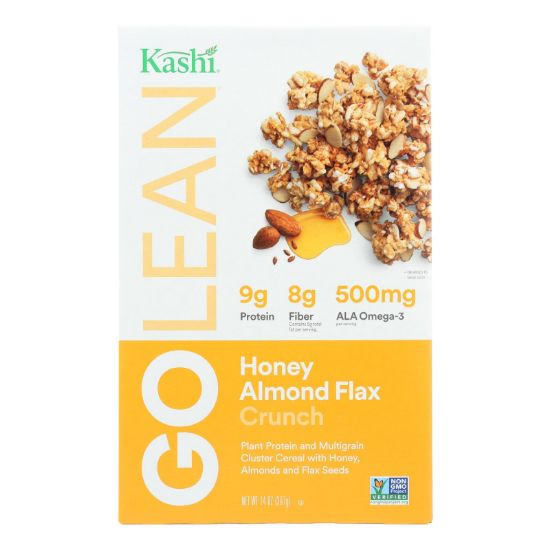 Kashi Cereal - Multigrain - Golean - Crunch - Honey Almond Flax - 14 oz - case of 12