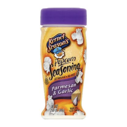 Kernel Seasons Popcorn Seasoning - Parmesan Garlic - Case of 6 - 2.85 oz.