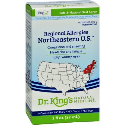 King Bio Homeopathic Northeastern U.S. - 2 fl oz