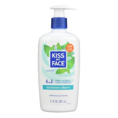 Kiss My Face Moisture Shave Cool Mint - 11 fl oz
