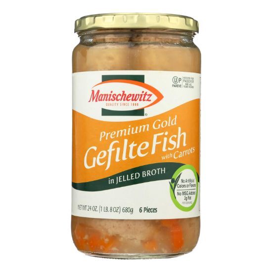 Manischewitz - Reduced Sodium Potato Pancake Mix - Case of 12 - 24 oz.