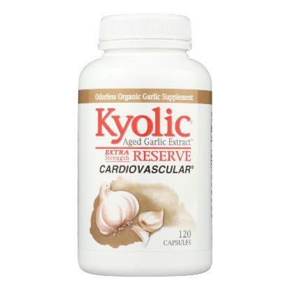 Kyolic - Aged Garlic Extract Cardiovascular Extra Strength Reserve - 120 Capsules