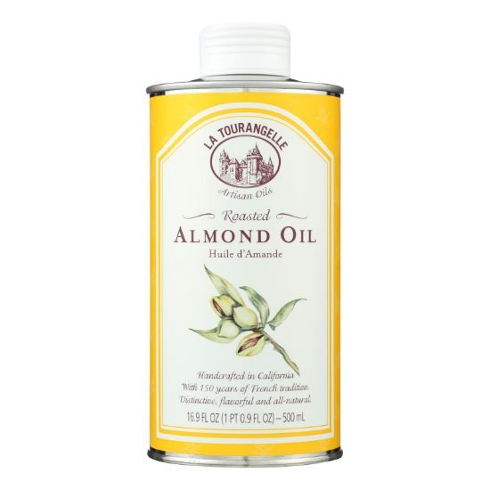 La Tourangelle Roasted Almond Oil - Case of 6 - 500 ml