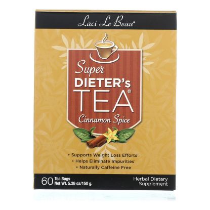 Laci Le Beau Super Dieter's Tea Cinnamon Spice - 60 Tea Bags