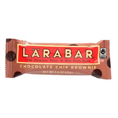 LaraBar - Chocolate Chip Brownie - Case of 16 - 1.6 oz