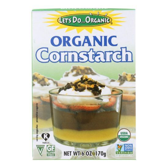 Let's Do Organics Cornstarch - Organic - 6 oz - Case of 6