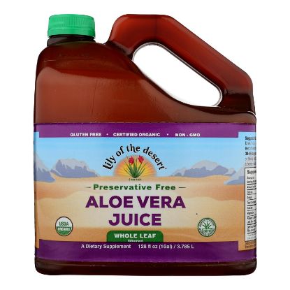 Lily of the Desert - Aloe Vera Juice - Whole Leaf - Filtered - 1 gal
