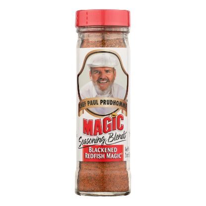 Magic Seasonings Chef Paul Prudhommes Magic Seasoning Blends - Blackened Redfish Magic - 2 oz - Case of 6