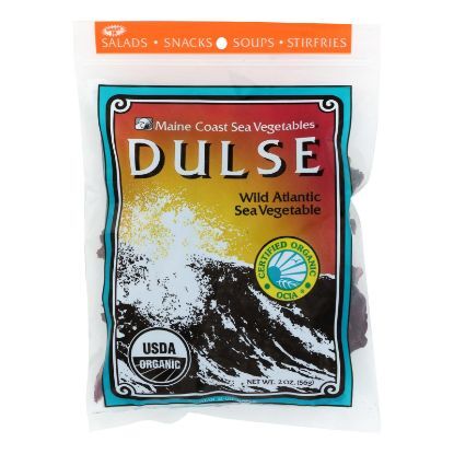 Maine Coast Organic Sea Vegetables - Dulse - Whole Leaf - 2 oz