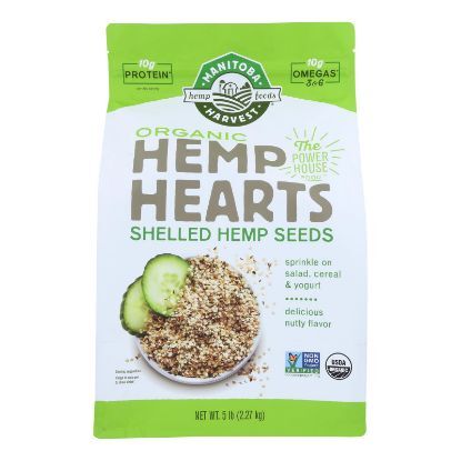Manitoba Harvest Hemp Hearts - Organic - Shelled - 5 lb - 1 each