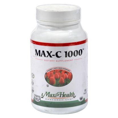 Maxi Health C-1000 with Bioflavonoids - 1000 mg - 100 Tablets