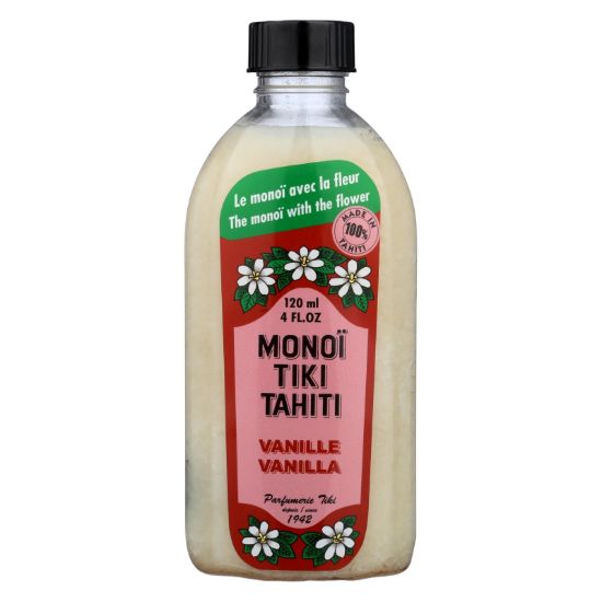 Monoi Tiare Tahiti Coconut Oil Vanilla - 4 fl oz