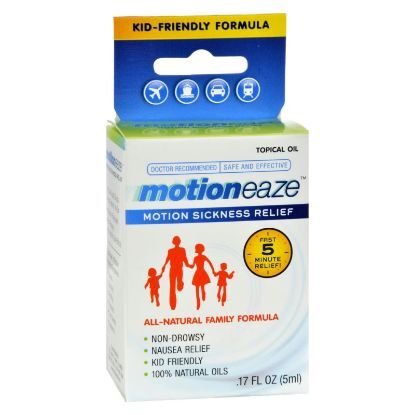 Motioneaze Motion Sickness Relief - Case of 6 - 5 ml