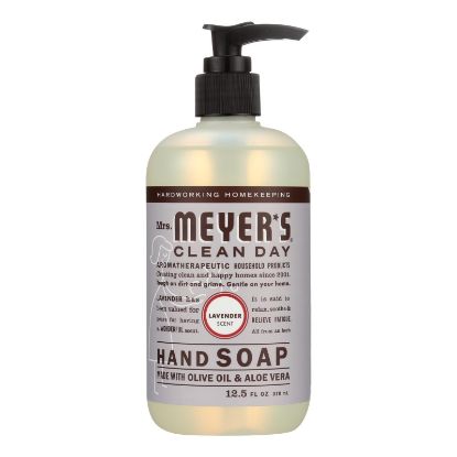 Mrs. Meyer's Clean Day - Liquid Hand Soap - Lavender - Case of 6 - 12.5 oz