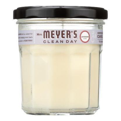 Mrs. Meyer's Clean Day - Soy Candle - Lavender - Case of 6 - 7.2 oz Candles