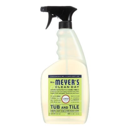 Mrs. Meyer's Clean Day - Tub and Tile Cleaner - Lemon Verbena - 33 fl oz - Case of 6