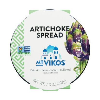 Mt Vikos Spread - Taverna Meze - Artichoke - 7.3 oz - case of 6