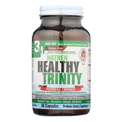 Natren Healthy Trinity Probiotic Capsules  - 1 Each - 30 CAP