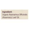 Nature's Answer - Organic Essential Oil - Rosemary - 0.5 oz.