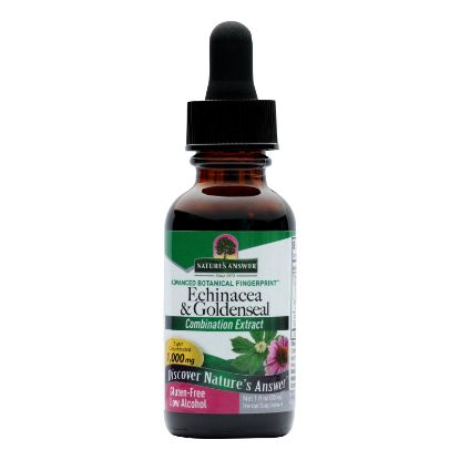 Nature's Answer - Echinacea and Goldenseal - 1 oz