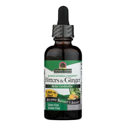 Nature's Answer - Bitters with Ginger Alcohol Free - 2 fl oz
