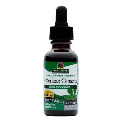 Nature's Answer - American Ginseng Root Alcohol Free - 1 fl oz