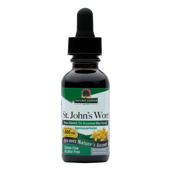 Nature's Answer - St John's Wort Young Flowering Tops Alcohol Free - 1 fl oz