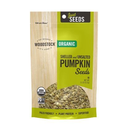 Woodstock Organic Pumpkin Seeds - Case of 8 - 11 oz.