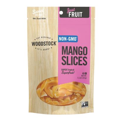 Woodstock Mango Slices - Case of 8 - 7.5 oz.