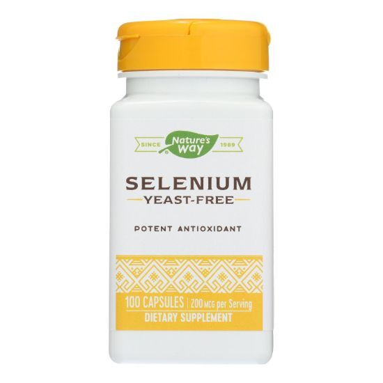 Nature's Way - Selenium - 200 mcg - 100 Capsules