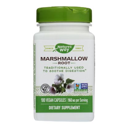 Nature's Way - Marshmallow Root - 100 Capsules