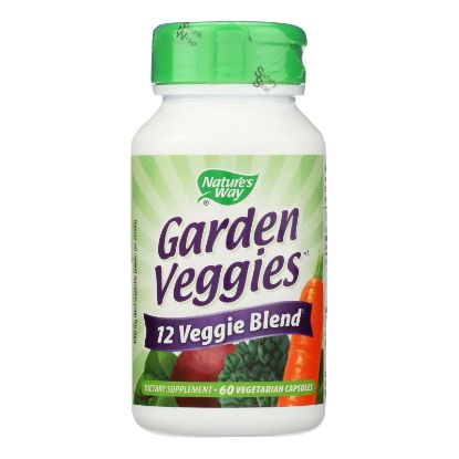 Nature's Way - Garden Veggies - 60 Vegetarian Capsules