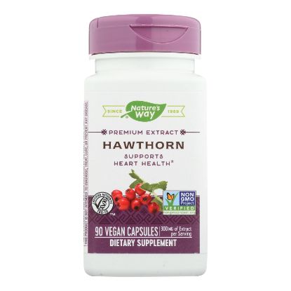 Nature's Way - Hawthorn Standardized - 90 Capsules