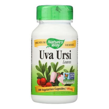 Nature's Way - Uva Ursi Leaves - 480 mg - 100 Capsules
