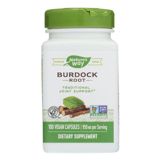 Nature's Way - Burdock Root - 100 Capsules